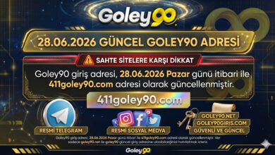 Goley90 Yeni Giriş Adresi 411goley90.com oldu!